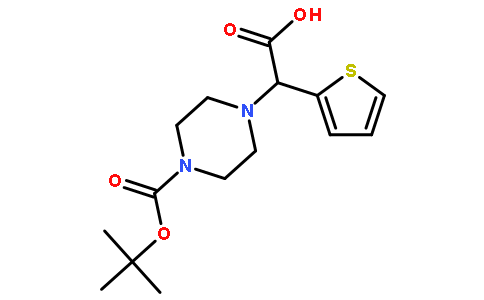 2-(4-Boc-piperazinyl)-2-(2-thienyl)acetic acid