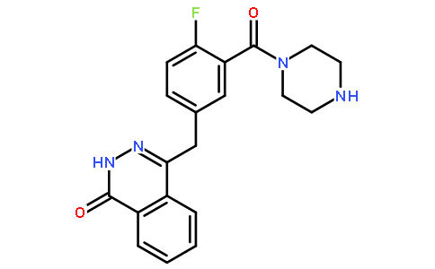 4-(4-fluoro-3-(piperazine-1-carbonyl)benzyl)phthalazin-1(2H)-one