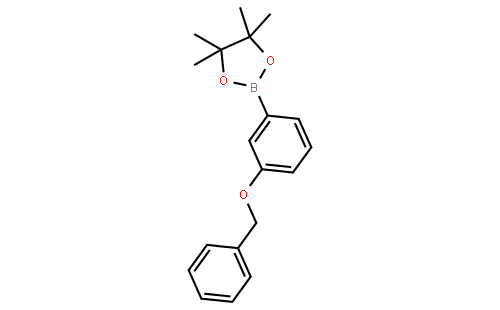 2-(3-苄氧基苯基)-4,4,5,5-四甲基-1,3,2-二噁硼烷