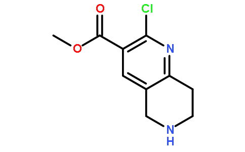2-chloro-5,6,7,8-tetrahydro-[1,6]naphthyridine-3-carboxylic acid methyl ester