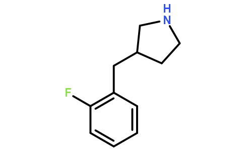 3-(2-fluorobenzyl)pyrrolidine