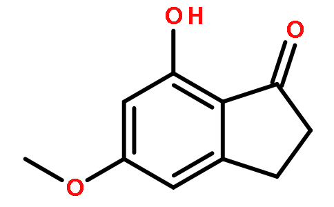 7-Hydroxy-5-methoxy-2,3-dihydro-1H-inden-1-one