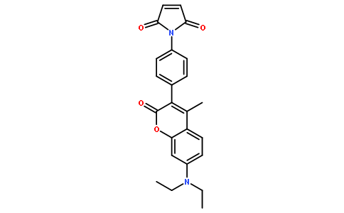 CPM [7-Diethylamino-3-(4'-maleimidylphenyl)-4-methylcoumarin]