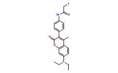 DCIA [7-Diethylamino-3-(4-(iodoacetamido)phenyl)-4-methylcoumarin]