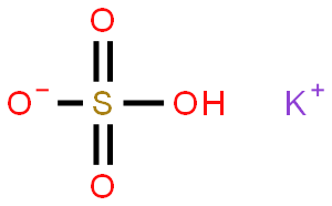 硫酸氢钾;酸式硫酸钾