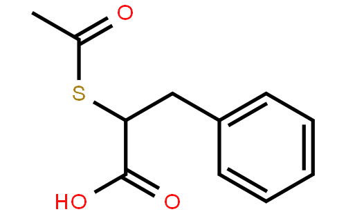 (S)-2-Acetylthio-3-phenylpropionic Acid