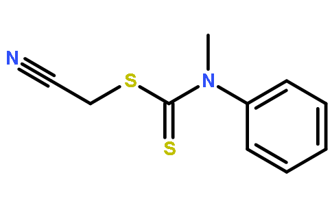 Cyanomethyl methyl(phenyl)carbamodithioate