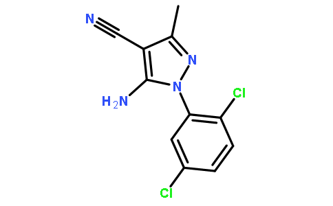 5-Amino-1-(2,5-dichlorophenyl)-3-methyl-1H-pyrazole-4-carbonitrile