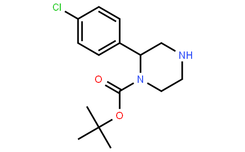 tert-Butyl 2-(4-chlorophenyl)piperazine-1-carboxylate