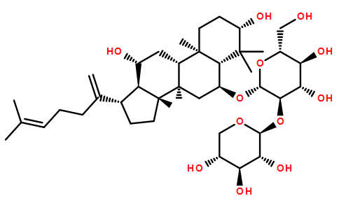 三七皂苷t5结构式