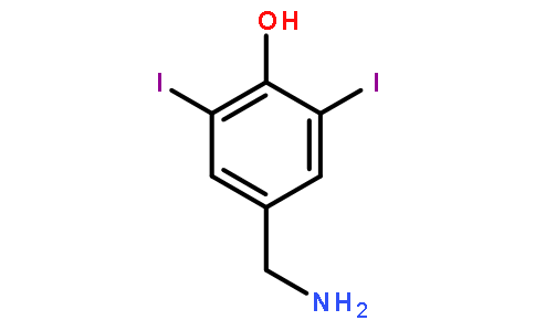 4-(aminomethyl)-2,6-diiodophenol