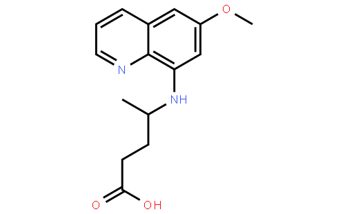 4-((6-Methoxyquinolin-8-yl)amino)pentanoic acid