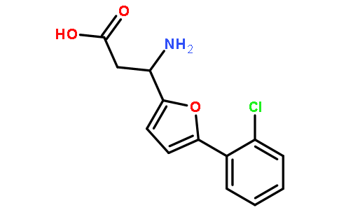 3-Amino-3-[5-(2-chlorophenyl)-furan-2-yl]-propionic acid