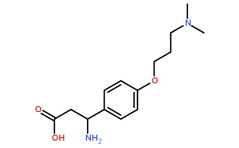 3-Amino-3-[4-(3-dimethylamino-propoxy)-phenyl]-propionic acid
