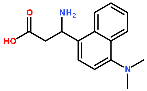 3-Amino-3-(4-dimethylamino-naphthalen-1-yl)-propionic acid