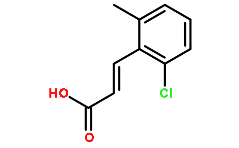(E)-3-(2-chloro-6-methyl-phenyl)prop-2-enoic acid