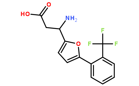 3-Amino-3-[5-(2-trifluoromethylphenyl)-furan-2-yl]-propionic acid