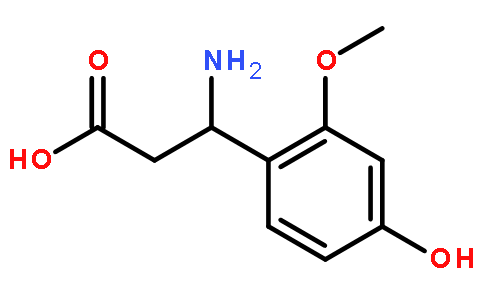 3-Amino-3-(4-hydroxy-2-methoxy-phenyl)-propionic acid