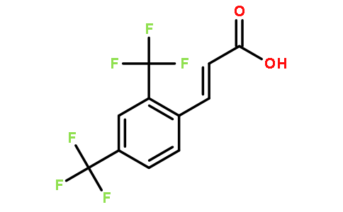 (2E)-3-[2,4-Bis(trifluoromethyl)phenyl]acrylic acid