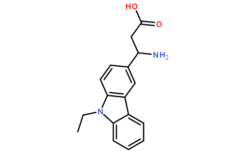 3-Amino-3-(9-ethyl-9H-carbazol-3-yl)-propionic acid
