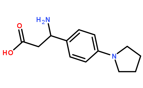 3-Amino-3-[4-(pyrrolidin-1-yl)-phenyl]-propionic acid