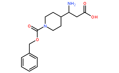 3-(N-Cbz-4-哌啶基)-3-氨基丙酸