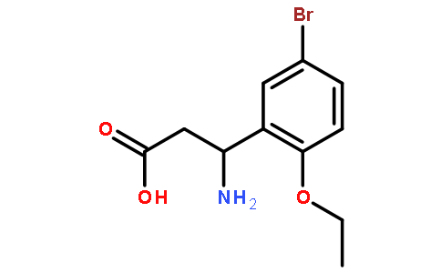 3-Amino-3-(5-bromo-2-ethoxy-phenyl)-propionic acid