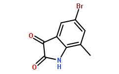 5-溴-7-甲基二氫吲哚-2,3-二酮