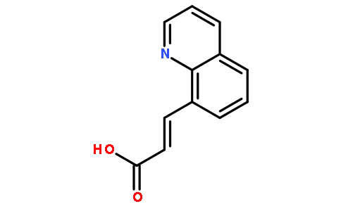 (2E)-3-quinolin-8-ylacrylic acid