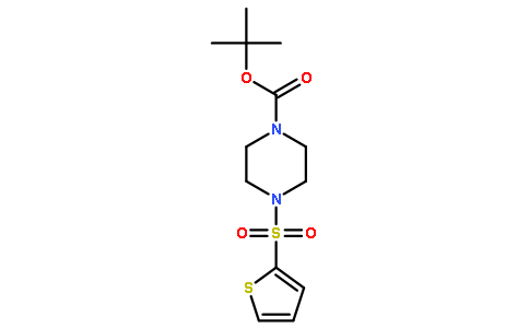 tert-Butyl 4-(thiophen-2-ylsulfonyl)piperazine-1-carboxylate