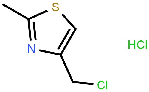 4-Chloromethyl-2-methylthiazole, HCl