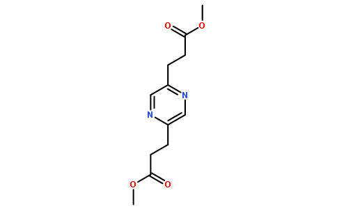 Dimethyl 3,3'-(pyrazine-2,5-diyl)dipropanoate