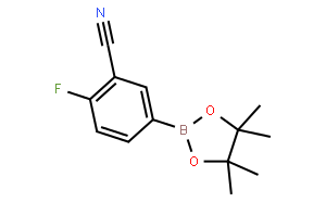 3-Cyano-4-fluorophenylboronic acid, pinacol ester