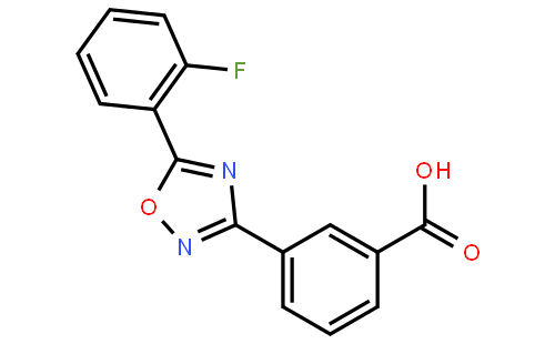 3-[5-(2-氟苯基)-1,2,4-恶二唑-3-基]苯甲酸