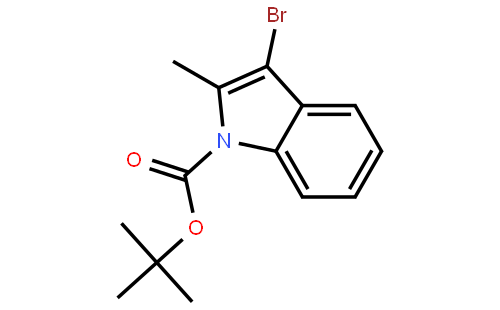 3-Bromo-2-methylindole-1-carboxylic acid tert-butyl ester, 97%, OS-2202