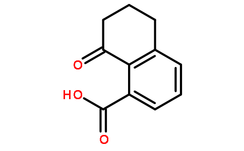 8-oxo-5,6,7,8-tetrahydronaphthalene-1-carboxylic acid
