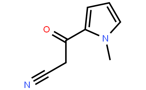3-(1-Methyl-1h-pyrrol-2-yl)-3-oxopropanenitrile,