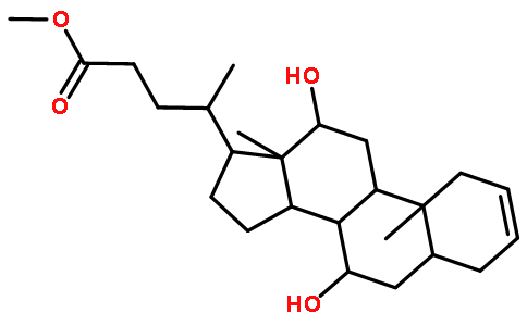 Methyl 7a,12a-dihydroxy-5b-chol-2-enoate
