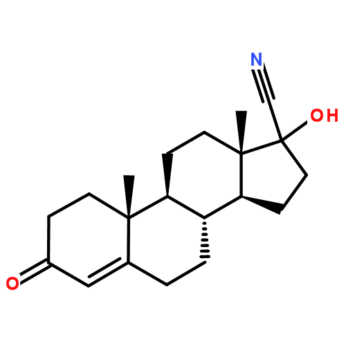 (8R,9S,10R,13S,14S,17S)-17-Hydroxy-10,13-dimethyl-3-oxo-2,3,6,7,8,9,10,11,12,13,14,15,16,17-tetradecahydro-1H-cyclopenta[a]phenanthrene-17-carbonitrile