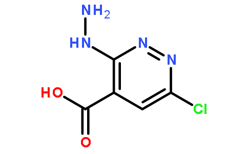 6-Chloro-3-hydrazinylpyridazine-4-carboxylic acid