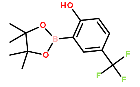 2-(4,4,5,5-四甲基-1,3,2-二噁硼烷-2-基)-4-(三氟甲基)苯酚