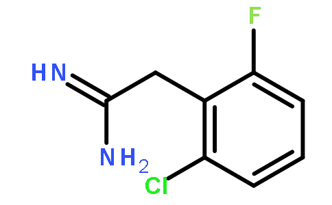 2-(2-chloro-6-fluoro-phenyl)-acetamidine
