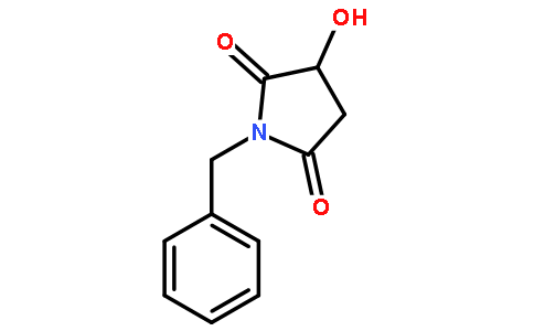1-Benzyl-3-hydroxypyrrolidine-2,5-dione
