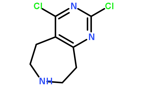 TERT-BUTYL2,4-DICHLORO-5,6,8,9- TETRAHYDROPYRIMIDO[4,5-D]AZEPINE-7-CARBOXYLATE