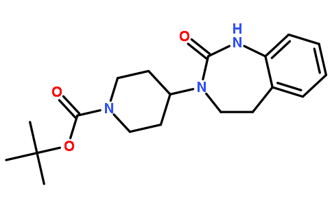 tert-butyl 4-(2-oxo-4,5-dihydro-1H-benzo[d][1,3]diazepin-3(2H)-yl)piperidine-1-carboxylate
