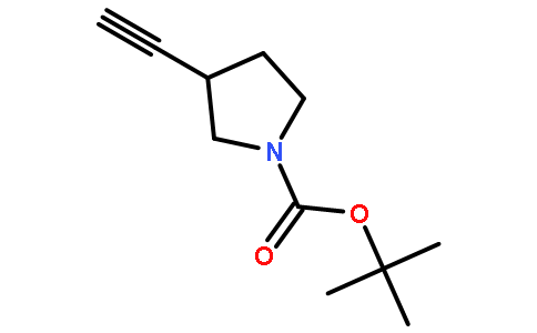 1-Pyrrolidinecarboxylic acid,3-ethynyl-,1,1-dimethylethyl ester,(3S)-