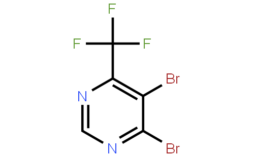 4,5-Dibromo-6-(trifluoromethyl)pyrimidine