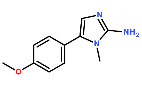 5-(4-METHOXY-PHENYL)-1-METHYL-1H-IMIDAZOL-2-YLAMINE