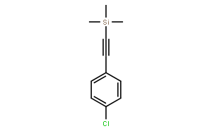 (2-(4-chlorophenyl)ethynyl)trimethylsilane