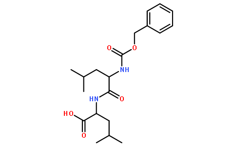 (S)-2-((S)-2-(((Benzyloxy)carbonyl)amino)-4-methylpentanamido)-4-methylpentanoic acid
